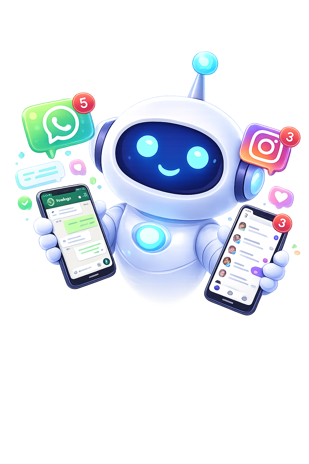 Vista movil del AI Assistant